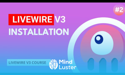 Installation Laravel Livewire v3 Tutorial episode 2