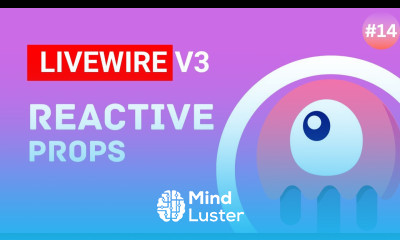 Reactive Props Laravel Livewire v3 Tutorial episode 14
