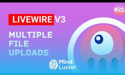 Multiple File Uploads Laravel Livewire v3 Tutorial episode 21