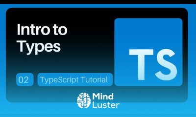 02 Introduction to TYPES TypeScript Tutorial for Beginners
