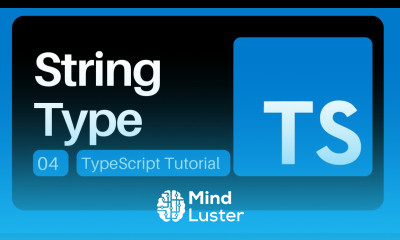 04 String Type TypeScript Tutorial for Beginners