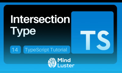 14 Intersection Type TypeScript Tutorial for Beginners