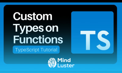 19 Custom Types on Function TypeScript Tutorial For Beginners