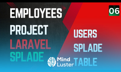 6 Create Users Splade Table Laravel Splade Tutorial Employees Management Project