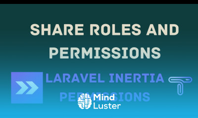 4 Share Roles and Permissions Laravel Permission with Inertia