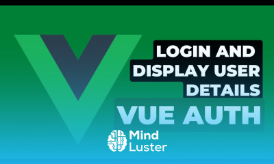 6 Login and display user details Vue Authentication with Laravel