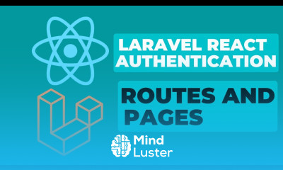 3 Create Routes and Pages Laravel React Authentication