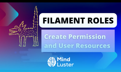 4 Create Permission and User Resources Laravel Filament Roles and Permissions