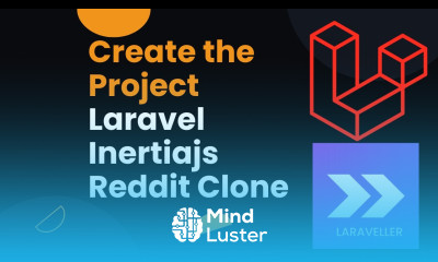 1 Create the Project Full Stack Reddit Clone with Laravel InertiaJS