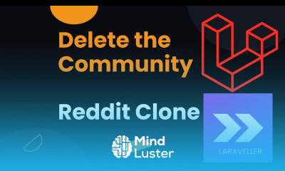 8 Delete Community Full Stack Reddit Clone with Laravel InertiaJS