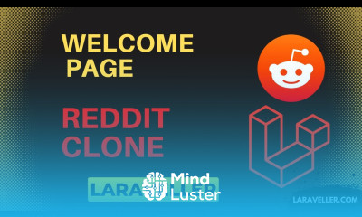 26 Welcome Page Reddit Clone with Laravel and VueJS