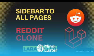 28 Add Sidebar to All Pages Reddit Clone with Laravel and VueJS