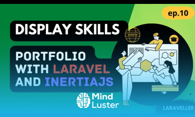 10 Display Skills Portfolio Project with Laravel and Vuejs