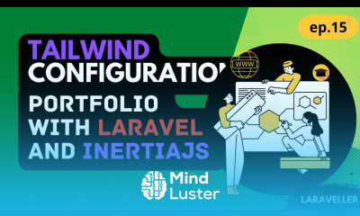 15 Tailwind Configuration Portfolio Project with Laravel and Vuejs
