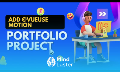 27 Add Vueuse Motion to Navigation Portfolio Project with Laravel and Vuejs