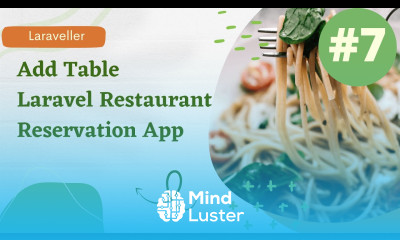 7 Add Table Laravel Restaurant Reservation Website Laravel 9 Tutorial