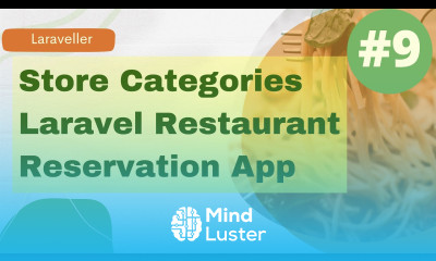 9 Store and Display Categories Laravel Restaurant Reservation Website Laravel 9 Tutorial