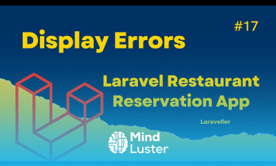 17 Display Errors Laravel Restaurant Reservation Website