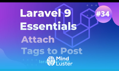 34 Attach Tags Laravel 9 Essentials Laravel 9 Tutorial