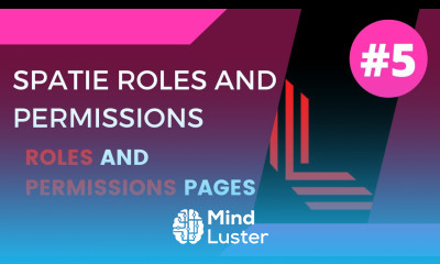 5 Create Roles and Permissions Pages Spatie Laravel Role and Permission