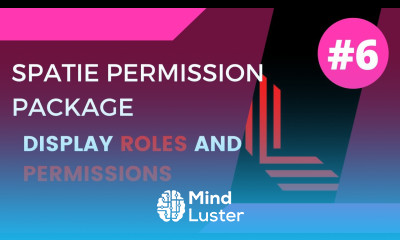 6 Display Roles and Permissions Spatie Laravel Role and Permission
