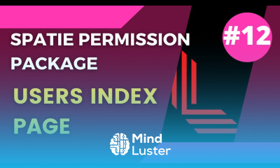 12 Users Index Page Spatie Laravel Permission Laravel 9 Tutorial