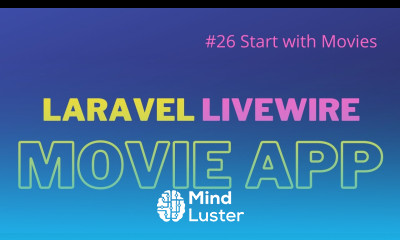 Laravel Livewire Tutorial Create Movie Website 26 Start to Work With Movies