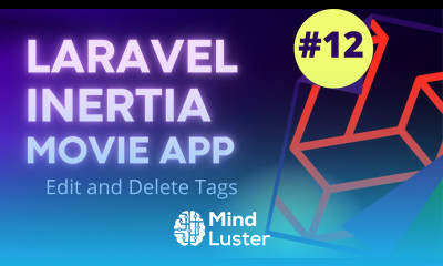 12 Laravel Inertia Vue Movie App Edit and Delete Tags Laravel 8 Tutorial