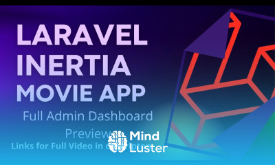 Laravel Inertia Movie App Full Admin Dashboard Preview Laravel Full AdminTutorial
