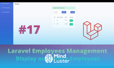 17 Employees Management Application with Laravel and Vuejs Employees Display and Delete