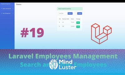19 Employees Management Application with Laravel and Vuejs Employees Search and Filter