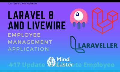 17 Laravel Livewire Tutorial Employees Management Project Employee Update and Delete
