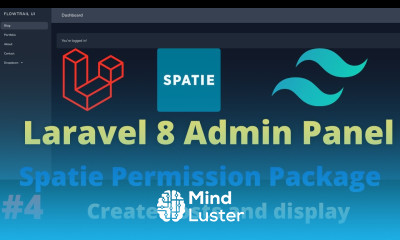 Laravel 8 Admin Panel with Spatie Roles and Permission Part 4 Create and Display Posts