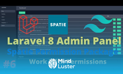 Laravel 8 Admin Panel with Spatie Roles and Permission Part 6 Work With Permissions