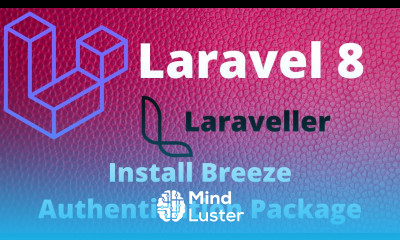 Laravel 8 Tutorial 13 Install Breeze Authentication Package