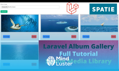 Laravel Album Gallery Full Tutorial Spatie Media Library