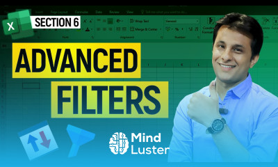 Section 6 Master Sorting Filters Tables Advanced Excel Techniques Excel Tips Tricks