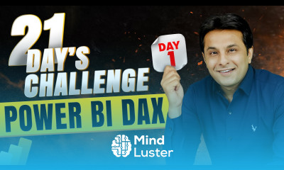 Welcome to the 21 Day DAX Challenge with Pavan Lalwani
