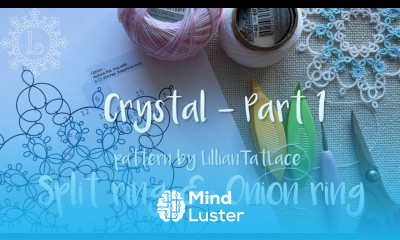 “Crystal” motif Split ring Onion ring Part 1