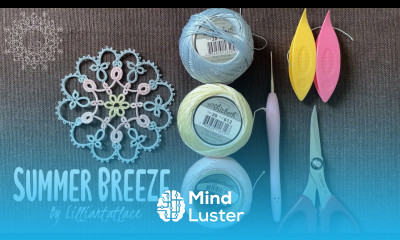 Summer Breeze Tatting tutorial for shuttles by Lilliantatlace