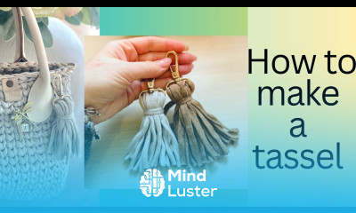 How to make a tassel DIY yarn tassel