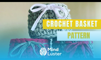 Crochet Basket Tutorial For the Perfect DIY Gift