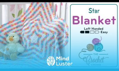 Left Hand Crochet Baby Star Afghan The Crochet Crowd