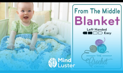 Left Hand Crochet From the Middle Blanket The Crochet Crowd