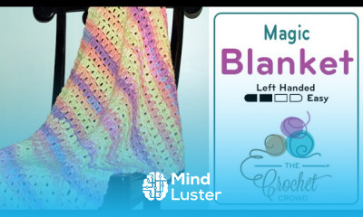 Left Hand Crochet Magic Baby Blanket Pattern The Crochet Crowd