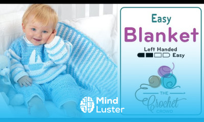 Left Hand Crochet Hush A Bye Baby Blanket Pattern The Crochet Crowd