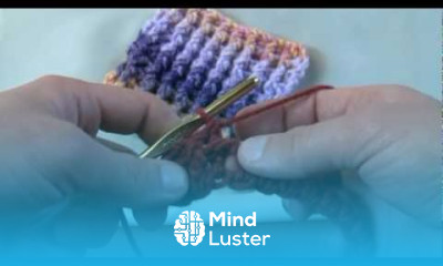 Left Hand Crochet Rib Stitch BEGINNER