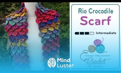 Left Hand Crochet Crocodile Stitch