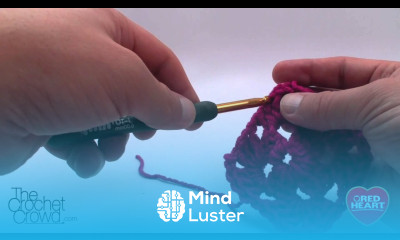 Left Hand Crochet Granny Square The Crochet Crowd