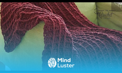 Left Hand Crochet Bernat Bricks Afghan The Crochet Crowd